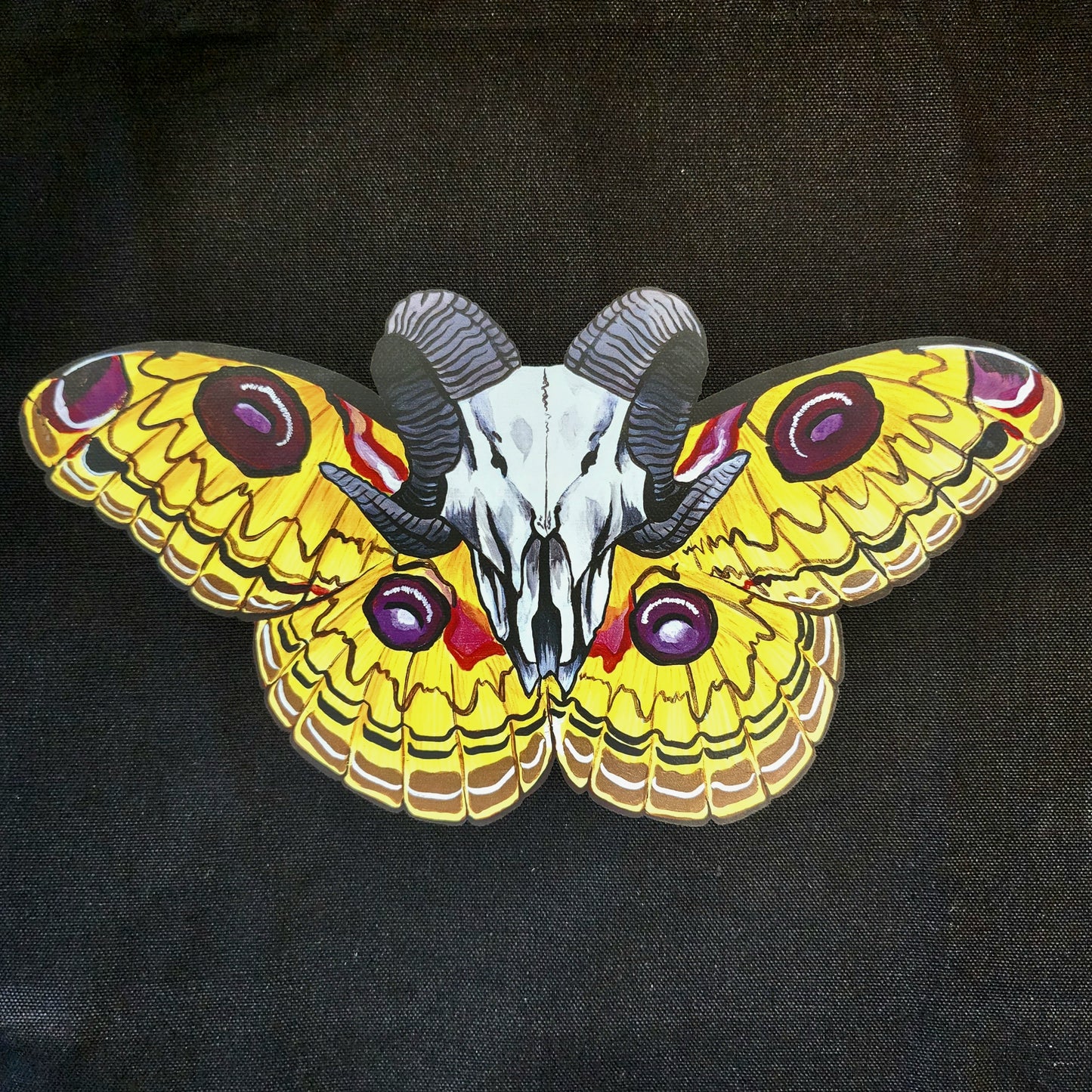 Tussar Silk Moth XL Tote Bag