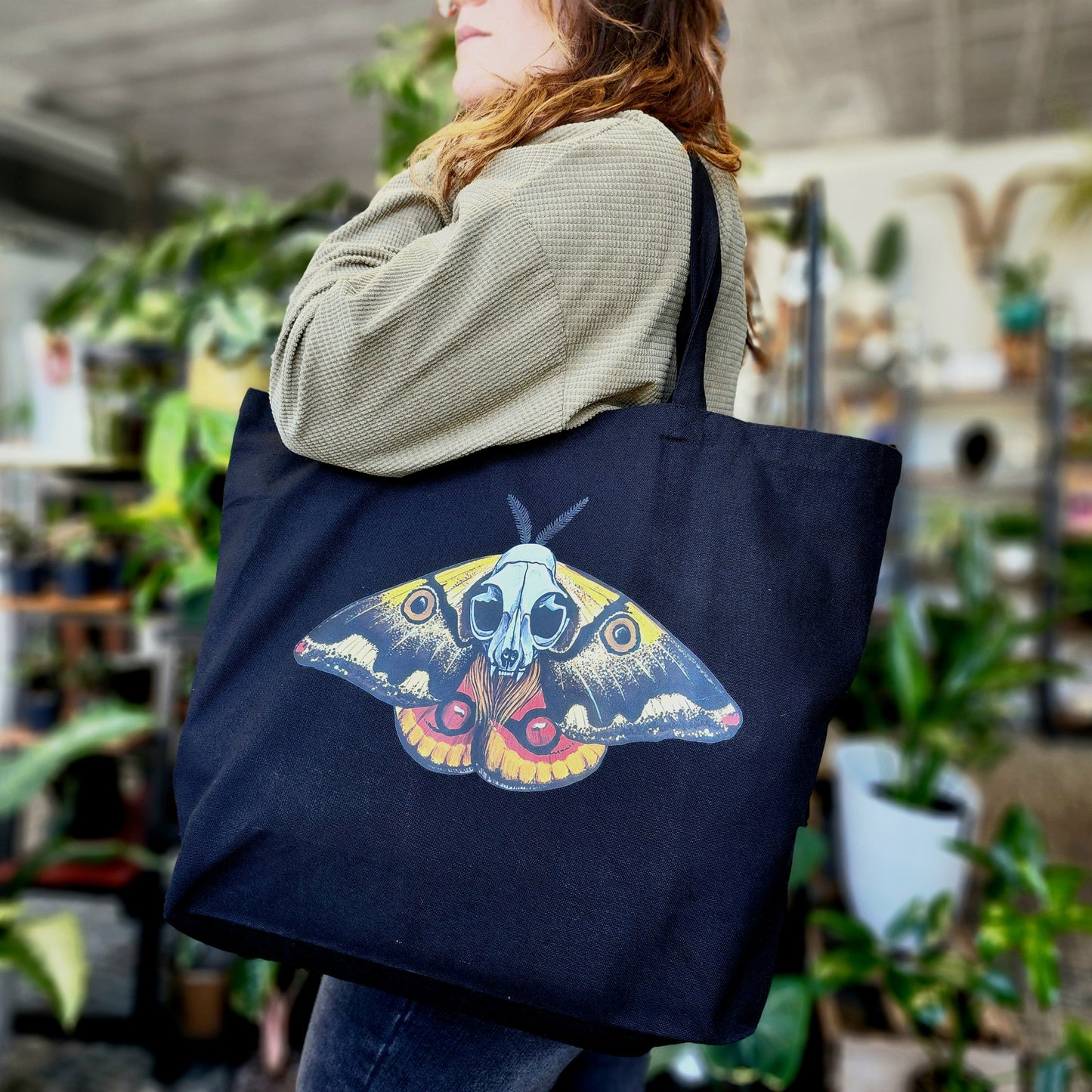 Saturniid Moth XL Tote Bag