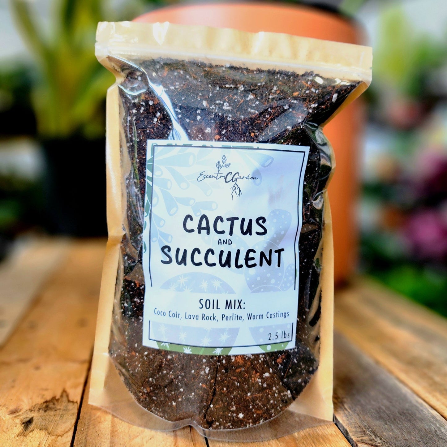 Cactus and Succulent Soil Mix - Eccentric Garden