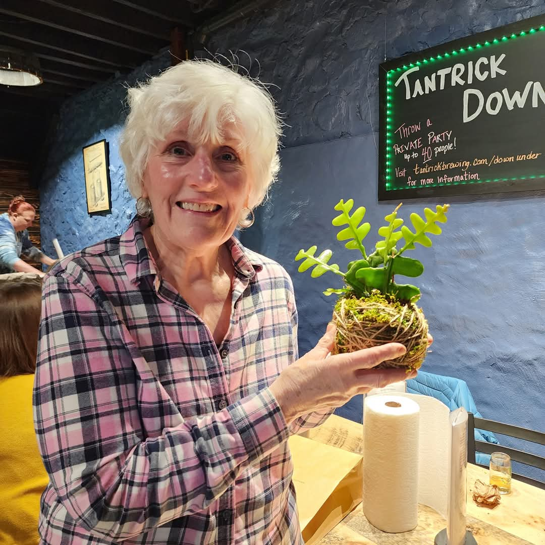 Kokedama Class Saturday February 1 - 4pm - 6pm - Eccentric Garden