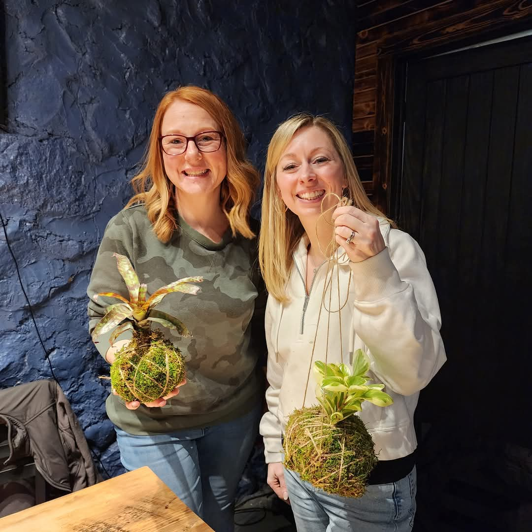 Kokedama Class Saturday February 1 - 4pm - 6pm - Eccentric Garden