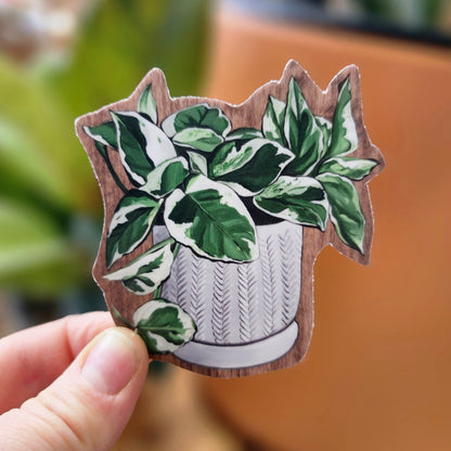 Pearls and Jade Sticker - Eccentric Garden