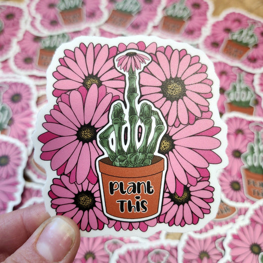 Plant This Sticker - Eccentric Garden